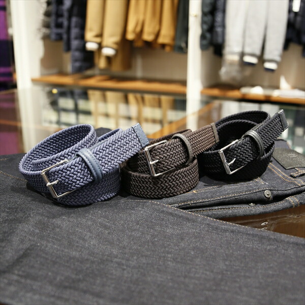 楽天市場】Anderson's アンダーソンズ エラスティック メッシュ ベルト