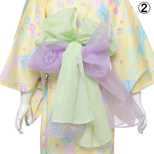 楽天市場】メゾピアノ(mezzo piano)飴リボン柄浴衣 : NARUMIYA ONLINE