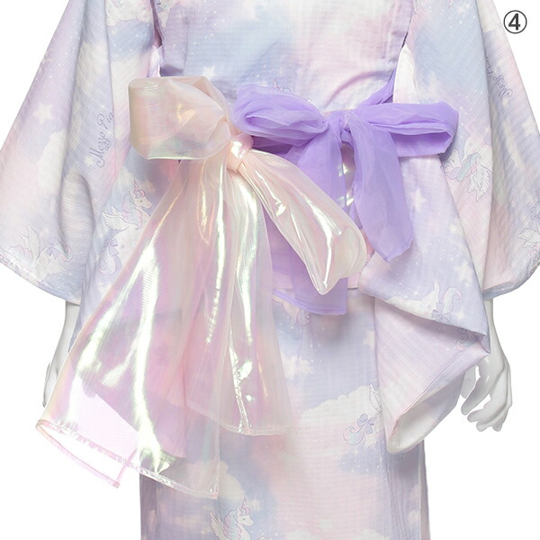 楽天市場】メゾピアノ(mezzo piano)ユニコーンスカイ柄浴衣 : NARUMIYA