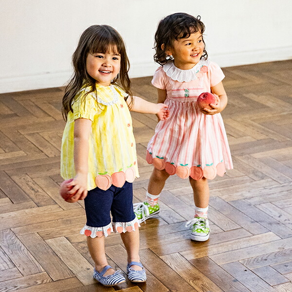 ベイビーチアー BABY CHEER ワンピース もも 90・120 おそろい