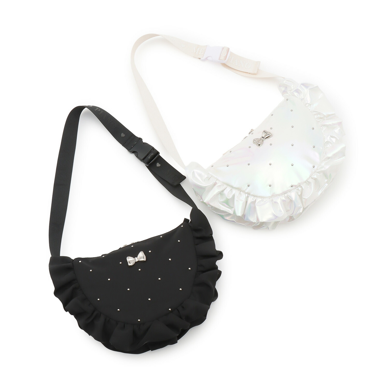 楽天市場】メゾピアノ(mezzo piano)ハートキルトフリル 2wayショルダー