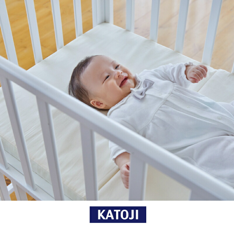 楽天市場】カトージ ミニベビーベッド ハイタイプ プチホワイト