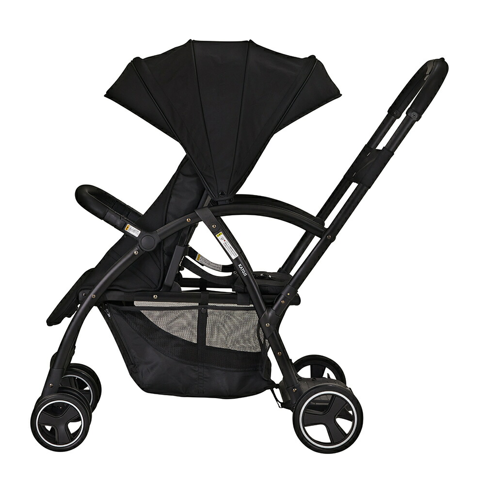 楽天市場】カトージ ベビーカー 2-Seater next ブラック ツーシーター