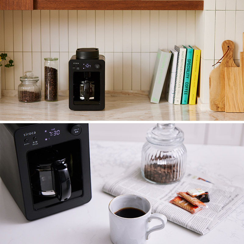 楽天市場】【正規販売代理店】 siroca シロカ 全自動コーヒーメーカー
