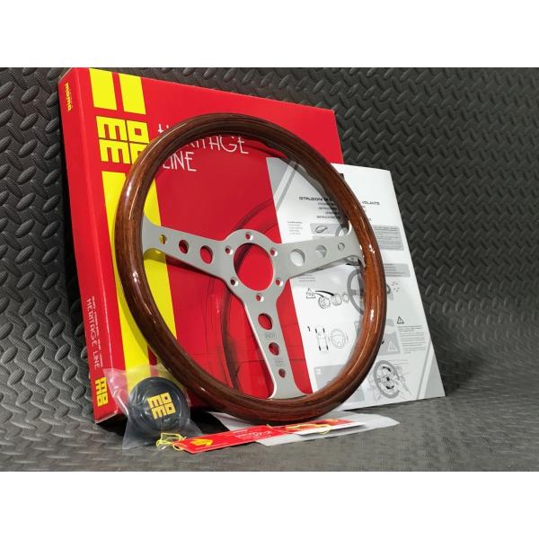 楽天市場】在庫有☆ MOMO ☆ モモ ステアリング HERITAGE LINE INDY