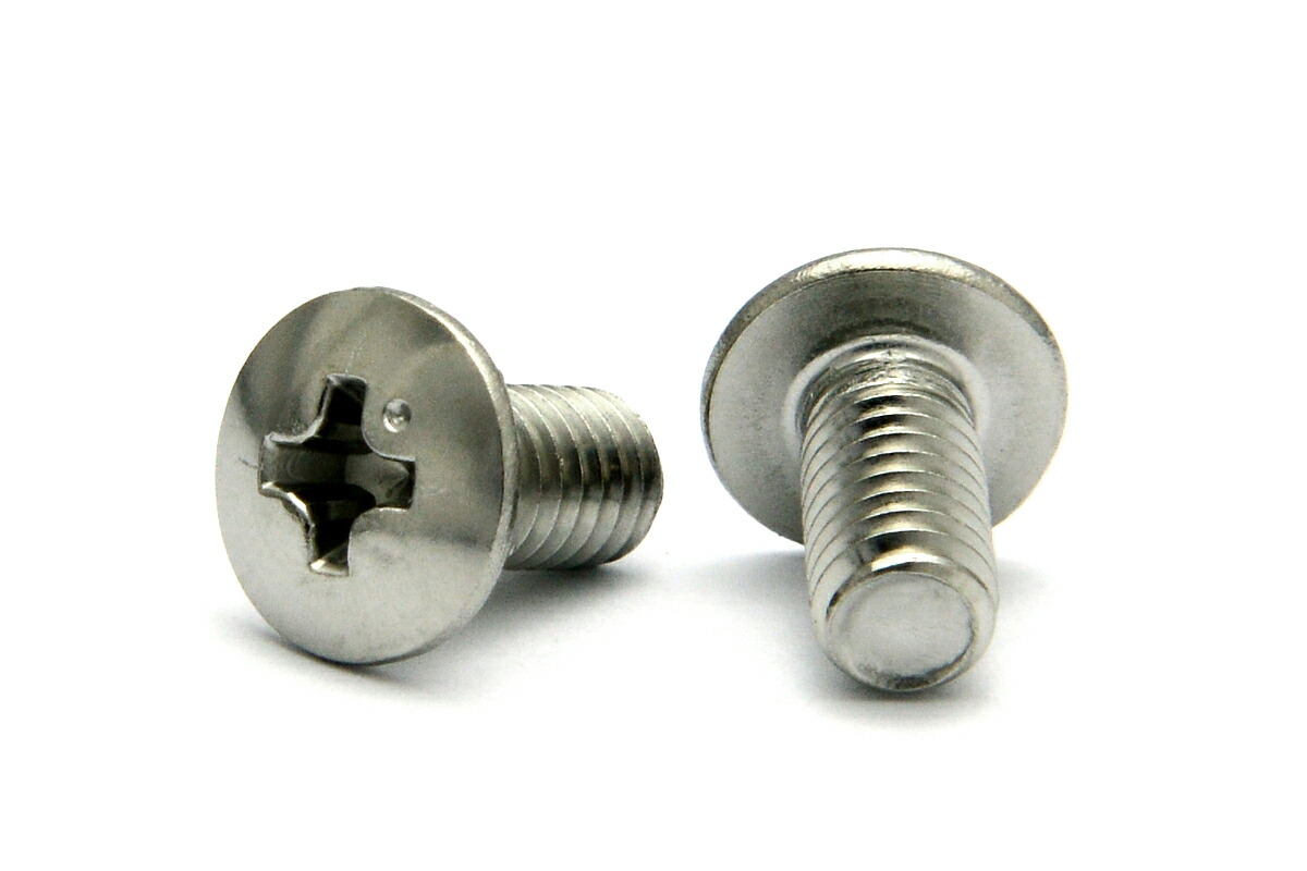 楽天市場】ステンレス/生地 (+) 薄バインド小ねじM4×8 【 小箱 ： 1