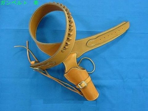 楽天市場】イーストA ウエスタン・ガンベルト 茶 Lサイズ No.001-L Br