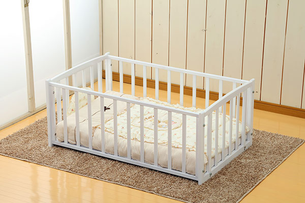 楽天市場】おふとんサークル（ひのきすのこ床板付き） 【ヤマサキ