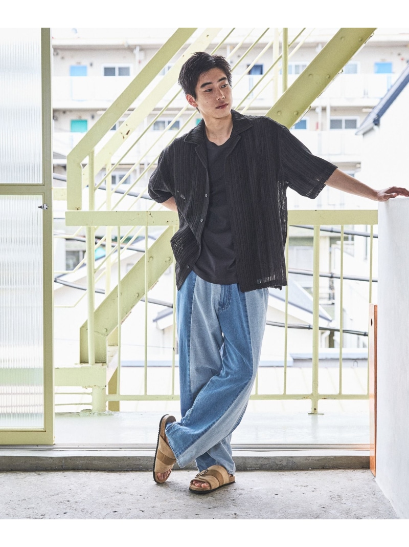 楽天市場】【SALE／30%OFF】パッチワークデニムパンツ niko and