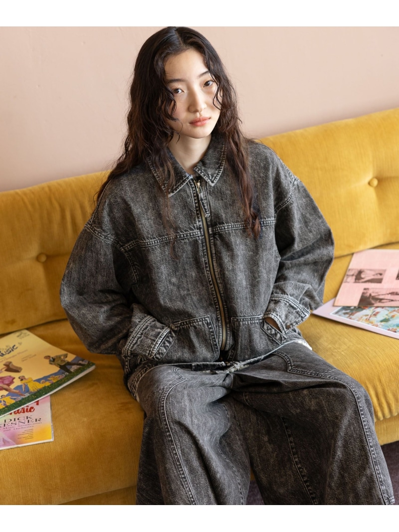 楽天市場】【SALE／30%OFF】[NKJ 2024AW]WORK DENIM BLOUSON niko and