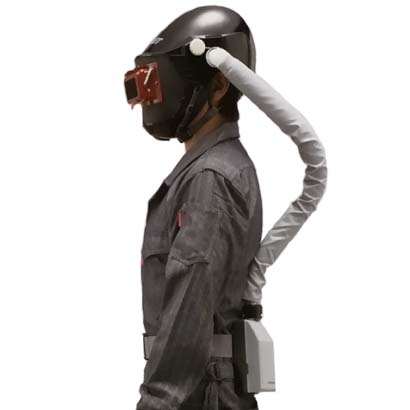 楽天市場】シゲマツ 防じん機能を有する電動ファン付呼吸用保護具 P