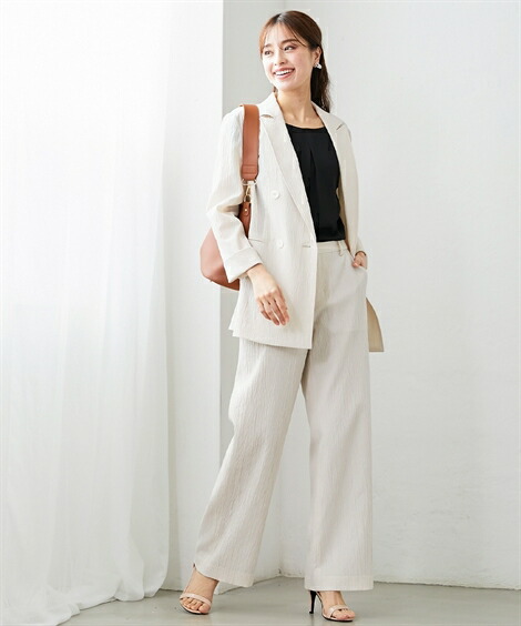 楽天市場】《サイズ交換無料》スーツ パンツスーツ セットアップ