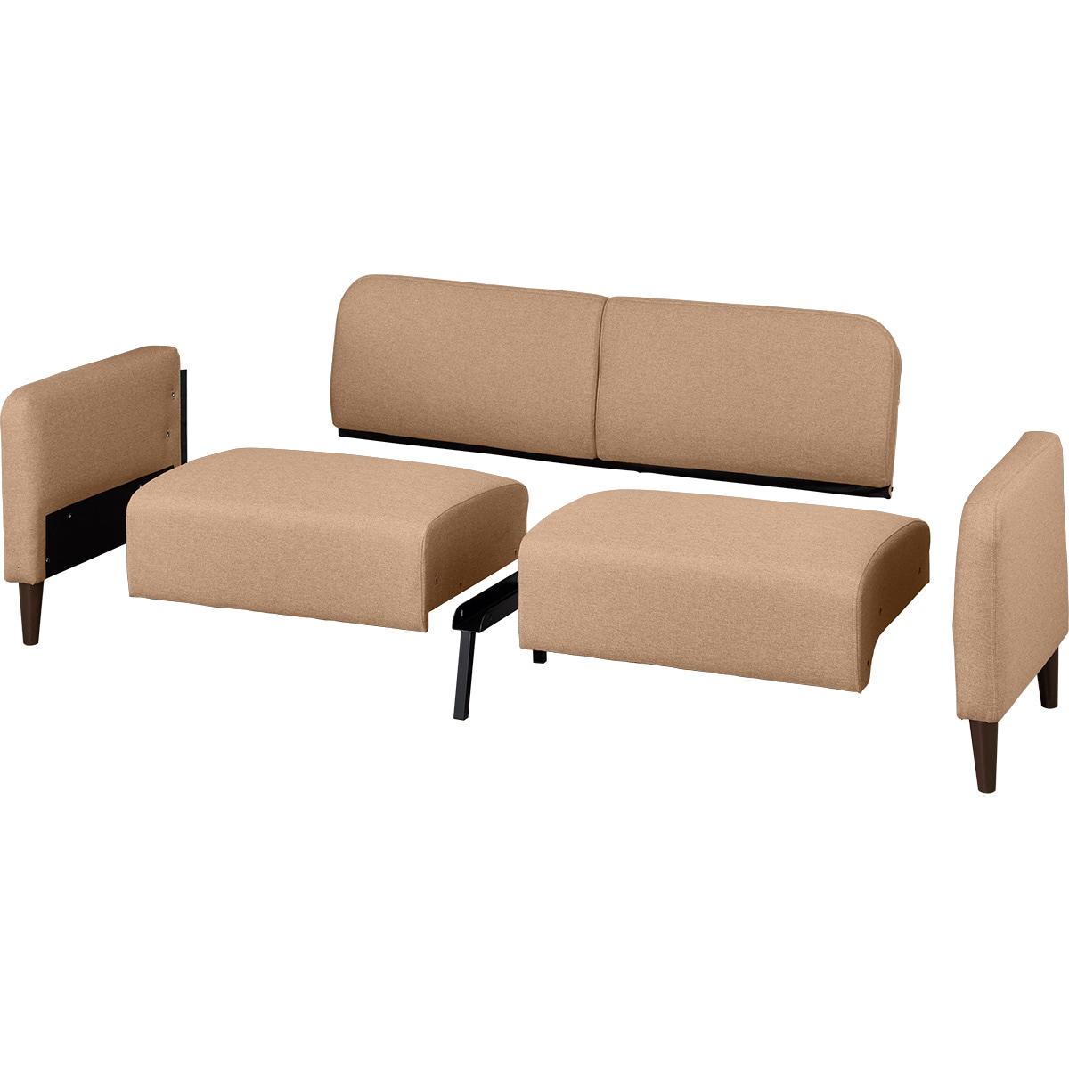 楽天市場】3人掛け 布張りソファ(XL09) ニトリ 【玄関先迄納品