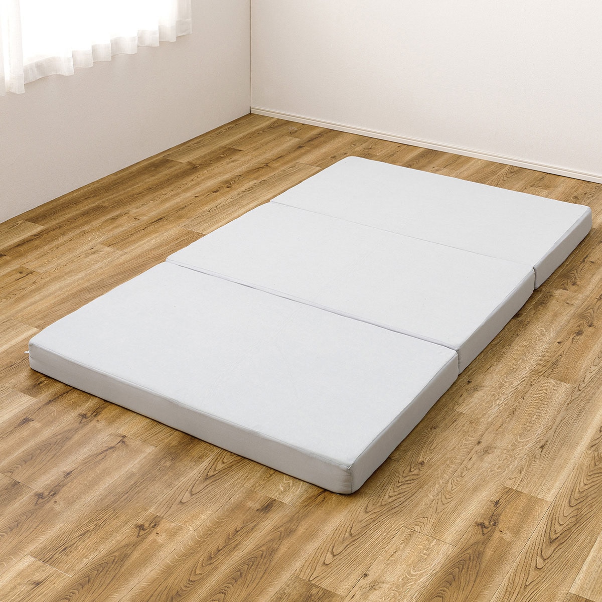 楽天市場】【ずれにくい敷きパッド】 専用三つ折りマットレス ニトリ