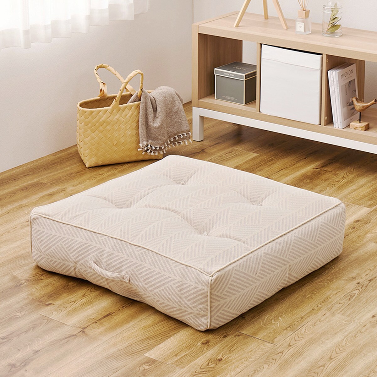 楽天市場】連結できるフロアソファ オットマン ニトリ 【メーカー直送