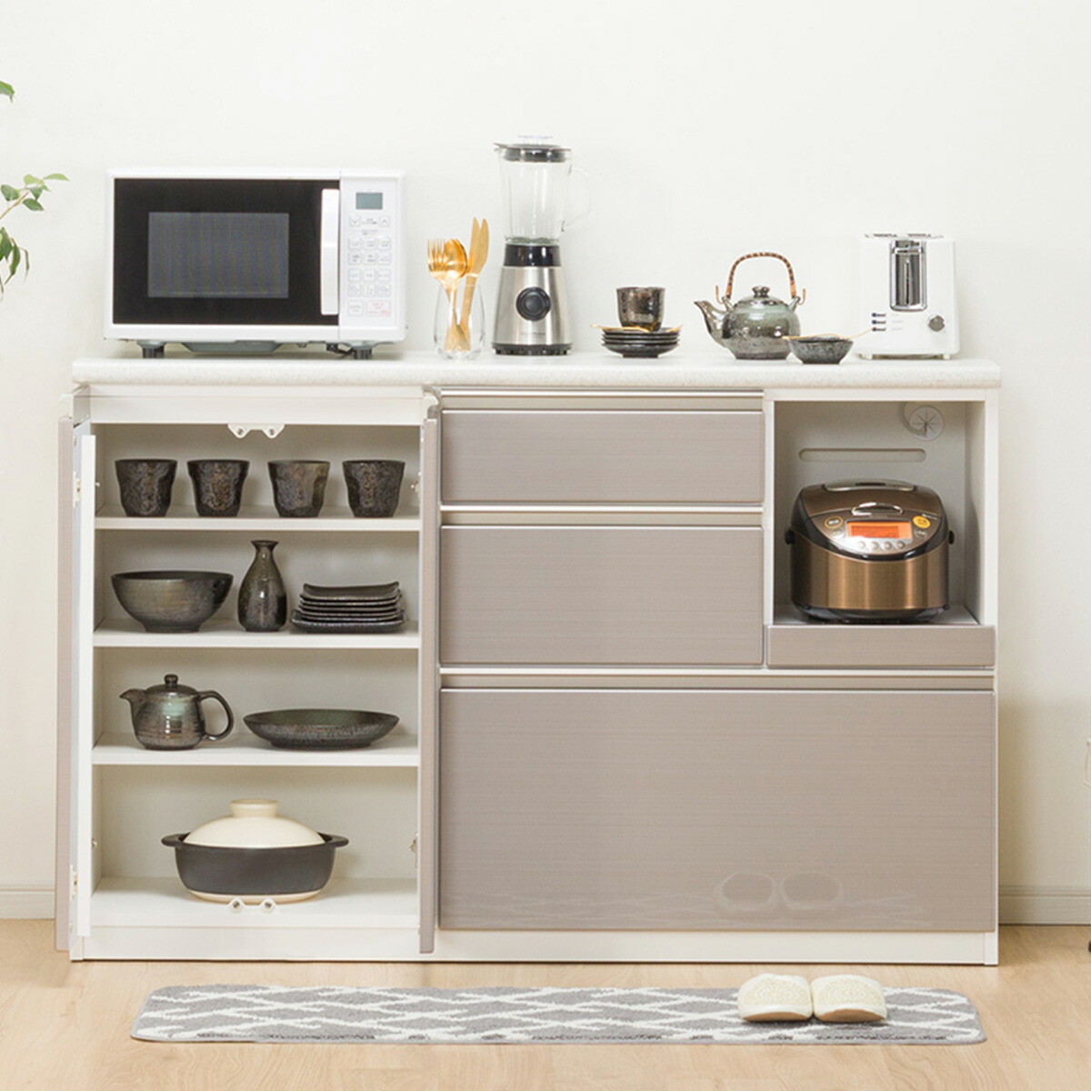 楽天市場】[幅140cm] カウンター (アルミナ2 140CT) ニトリ 【配送員