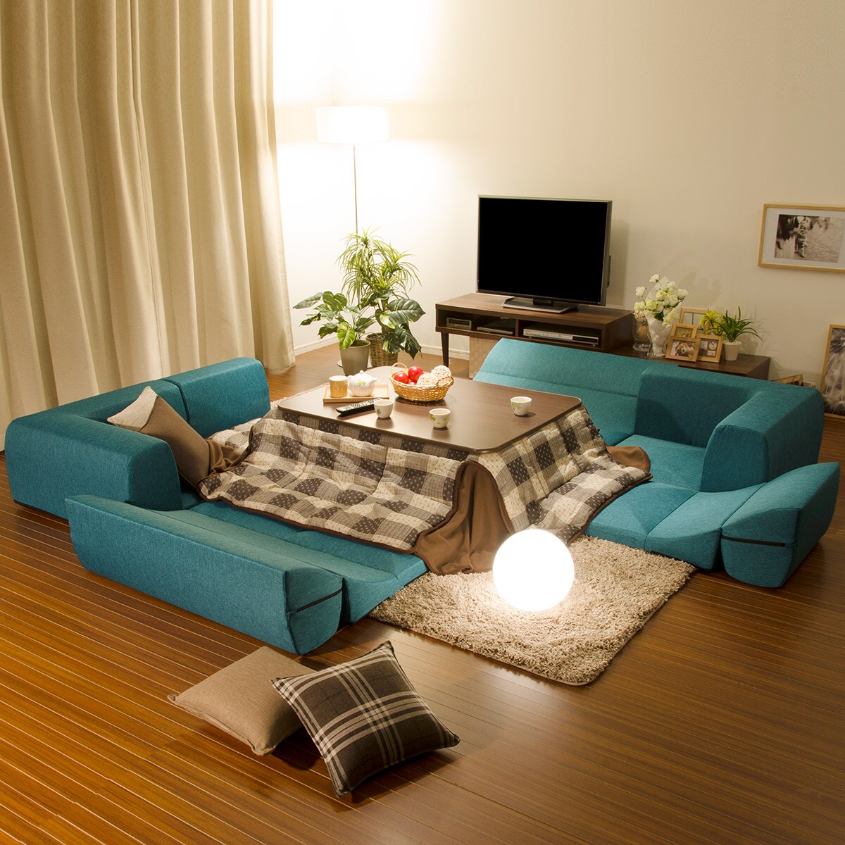 楽天市場】カバーリングローソファ3点セット（タスク BL） ニトリ