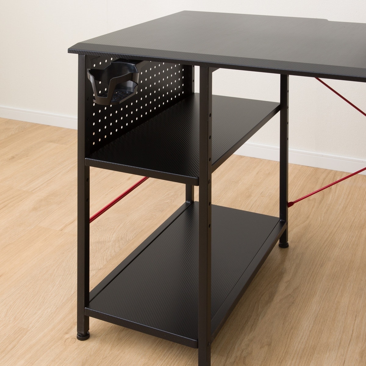 楽天市場】ゲーミングL型コーナーデスク (GM003 160 BK) ニトリ 【玄関