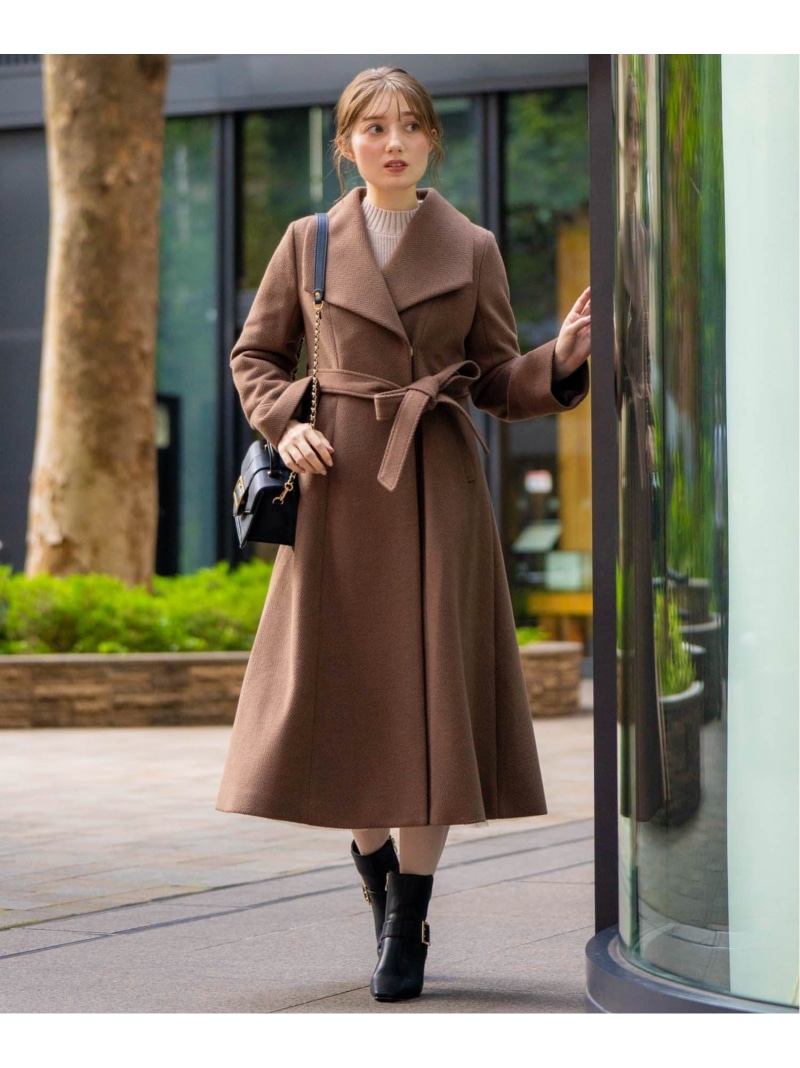 楽天市場】【SALE／70%OFF】ヘリンボーンビックカラーコート Noela