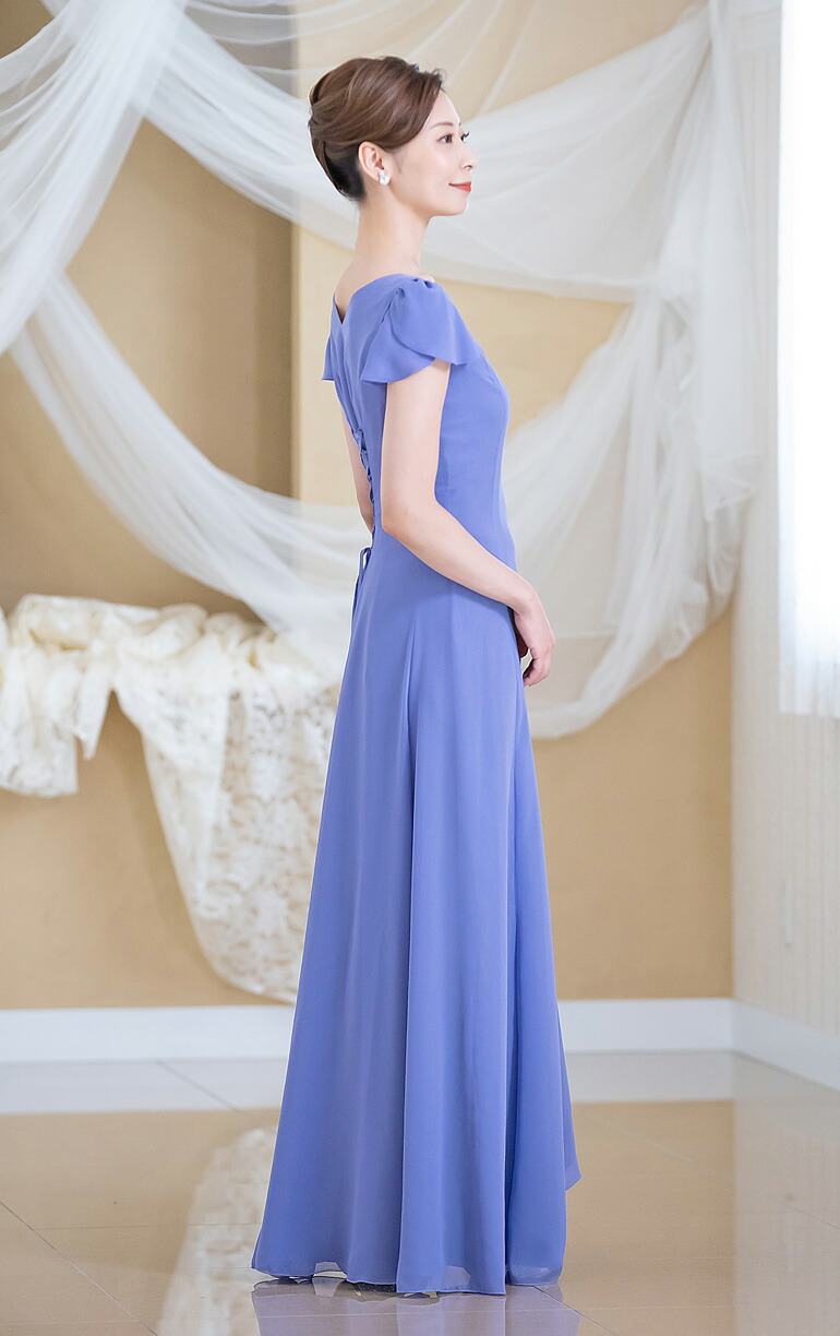 楽天市場】演奏会用ドレス ジョーゼットの 2WAY ドレス 日本製 袖付き