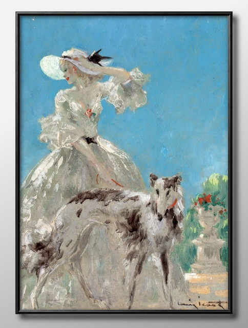 楽天市場】ルイ イカール A Versailles is a painting A3 サイズ