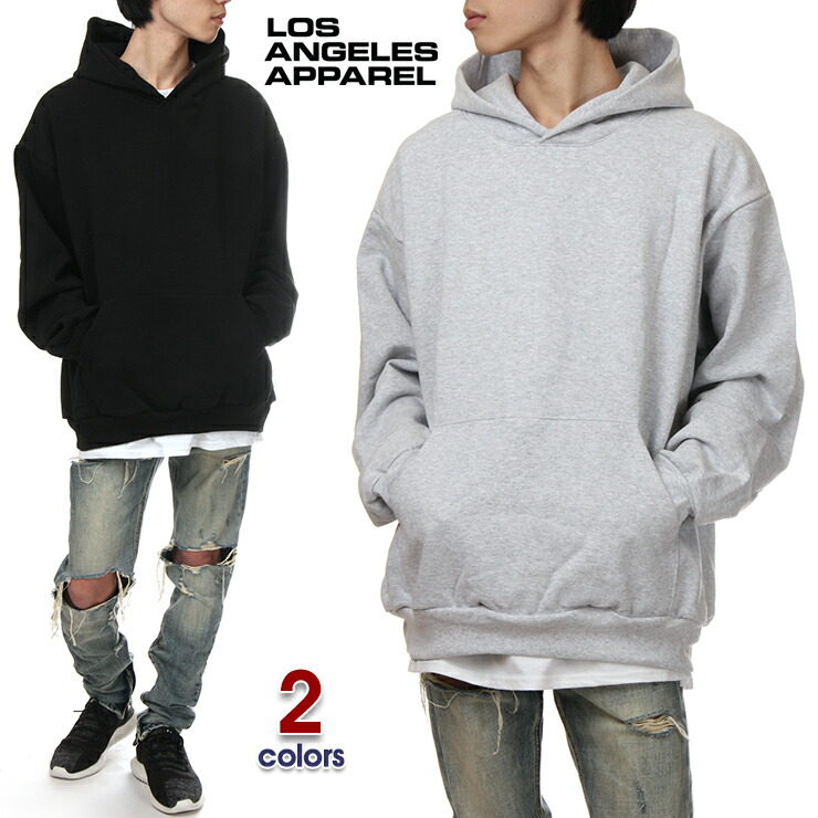 楽天市場】ロサンゼルスアパレル パーカー 無地 LOS ANGELES APPAREL
