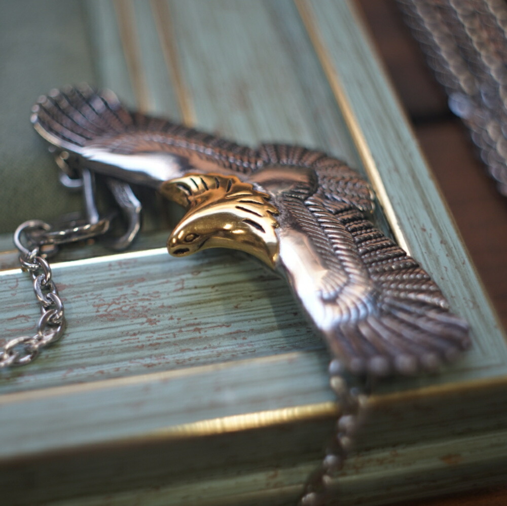 楽天市場】メンズ ネックレス メンズネックレス アクセサリー イーグル