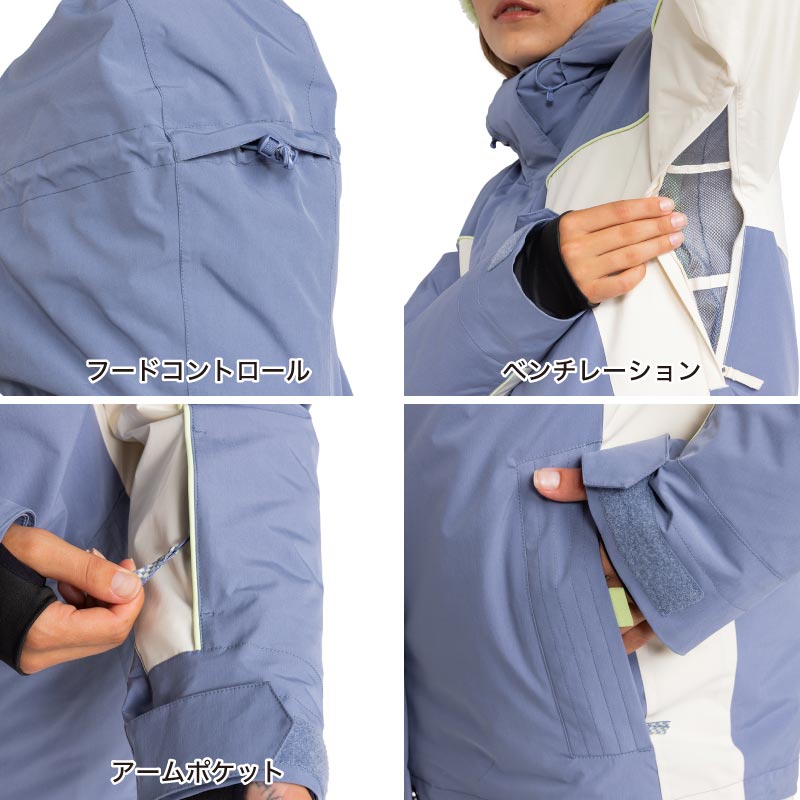 楽天市場】ROXY/ロキシー レディース スノージャケット RITUALIZED JK