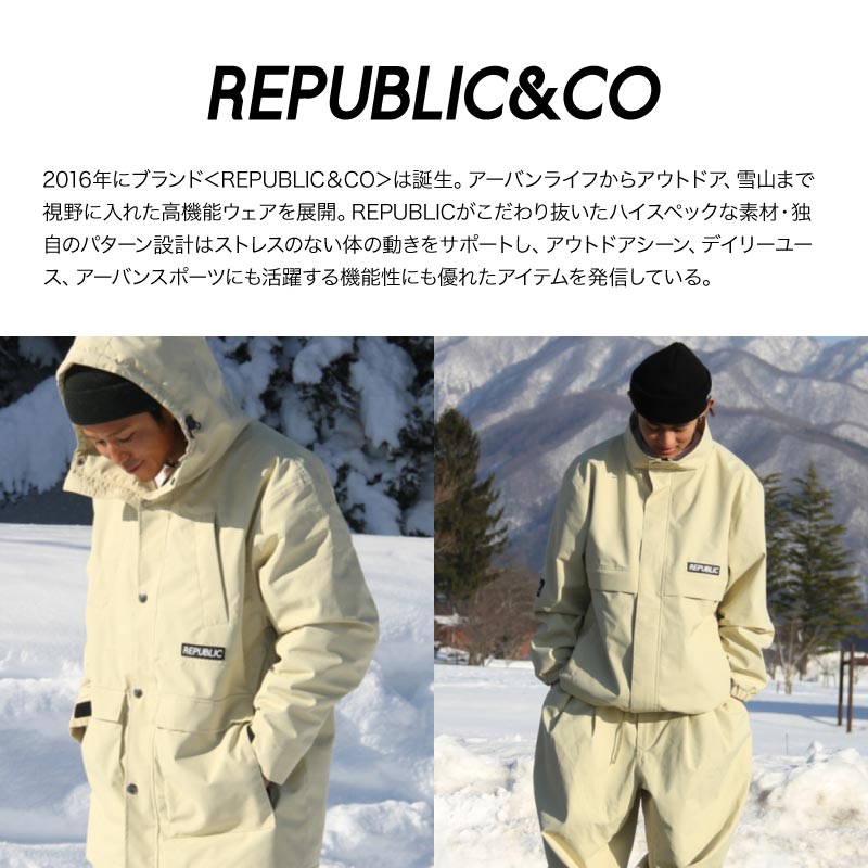 楽天市場】Republic & Co/リパブリック メンズ スノーウェア パンツ