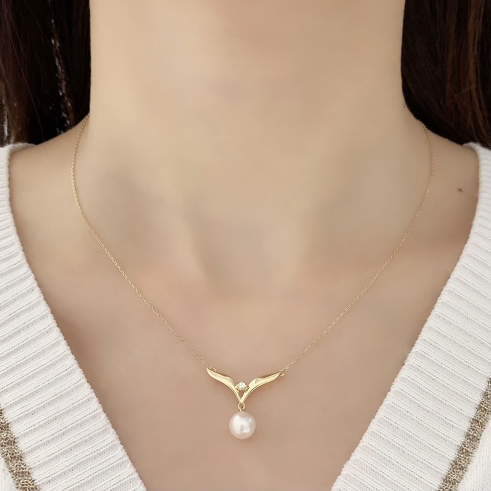 楽天市場】ミキモト ネックレス MIKIMOTO あこや真珠 7.0mm