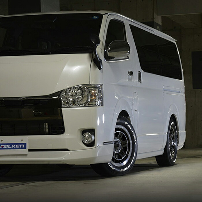 楽天市場】ハイエース ホイール タイヤセット HELIOS ポリッシュ