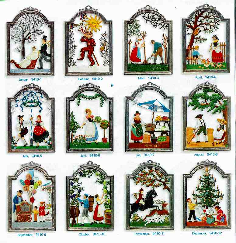 ドイツ 錫製品 ヴィルヘルム・シュヴァイツアー 壁掛けオーバル