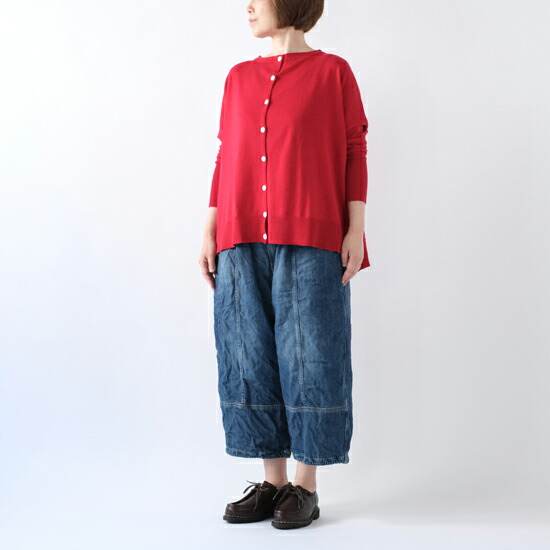 楽天市場】Brocante ブロカント 11ozソフトデニムトヌーパンツ 33-191D