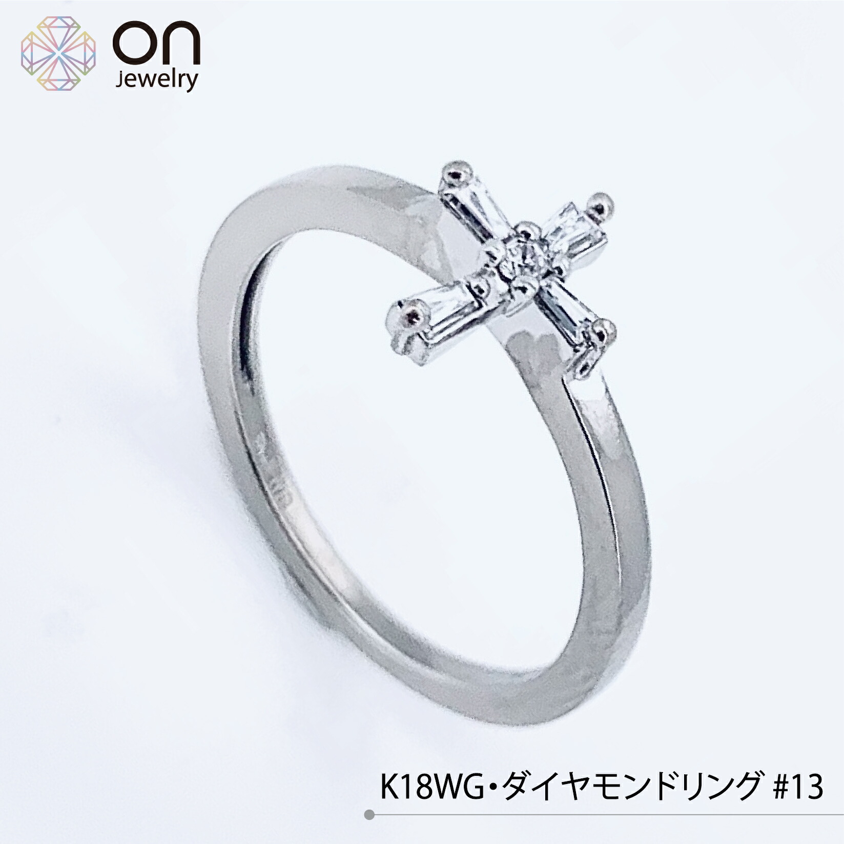 楽天市場】【新品仕上げ】【動画あり】K18WG K18ホワイトゴールド