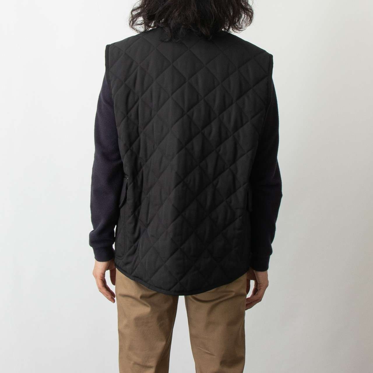 楽天市場】バーバリー BURBERRY メンズ キルティングベスト ブラック