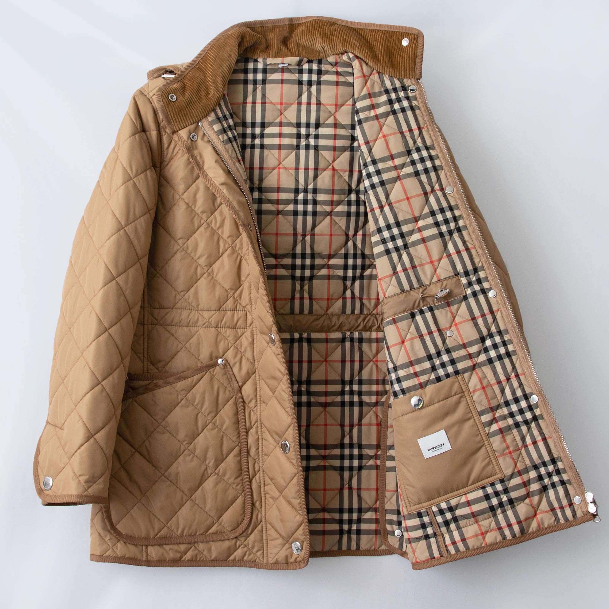 楽天市場】バーバリー BURBERRY レディース キルティングジャケット