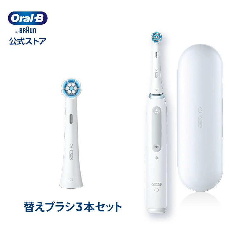 楽天市場】ブラウン オーラルB 電動歯ブラシ iO4 替えブラシ3本セット