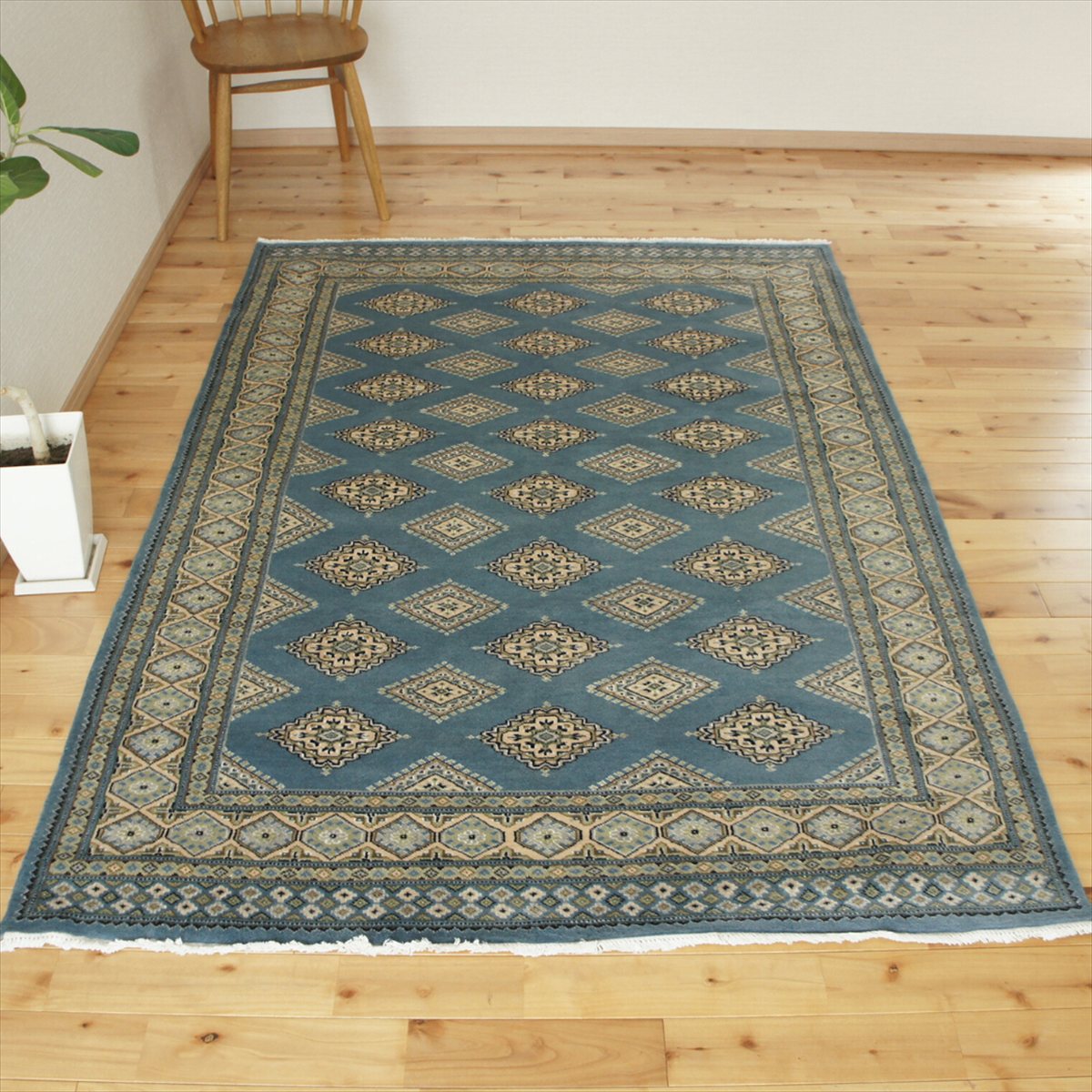 パキスタン手織り絨毯 size:150×92cm 【公式通販】