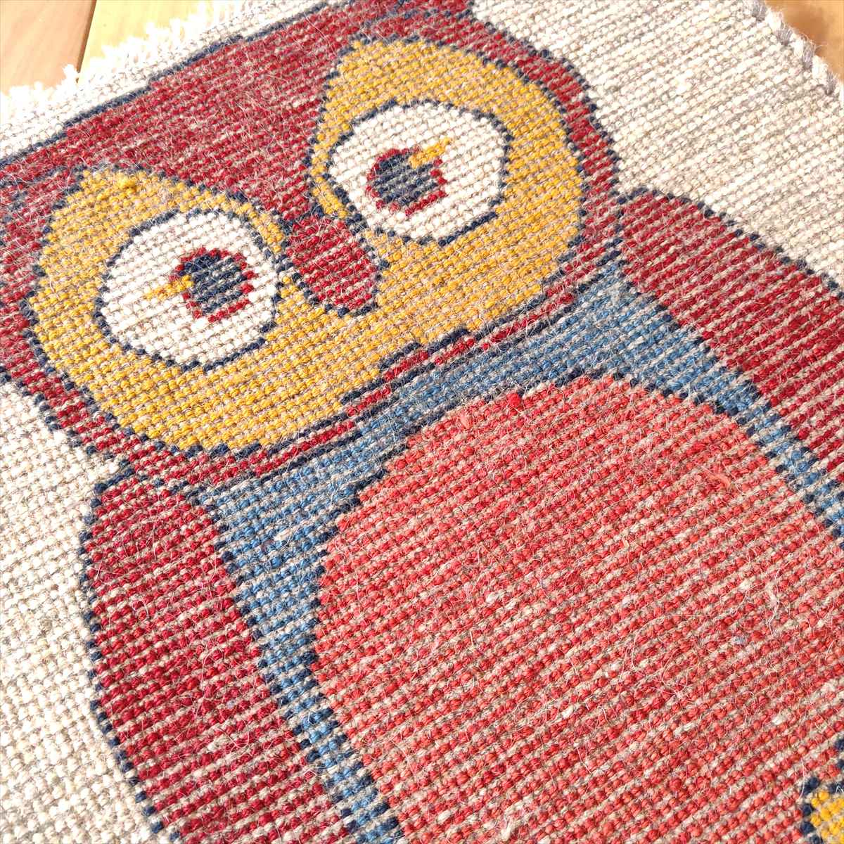 楽天市場】ペルシャ ギャッベ 【 本場 イラン産 】 41x39cm 厚み 2.20