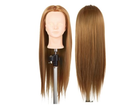 楽天市場】カットウイッグ SK-300 ブロンズ ロング ウィッグ マネキン