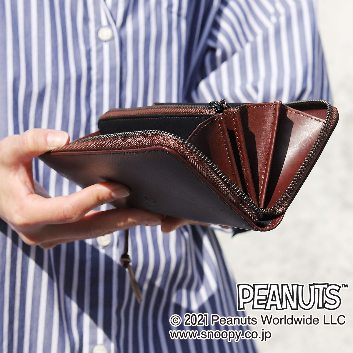 楽天市場】SNOOPY スヌーピー RIDER ライダー 長財布 ロングウォレット