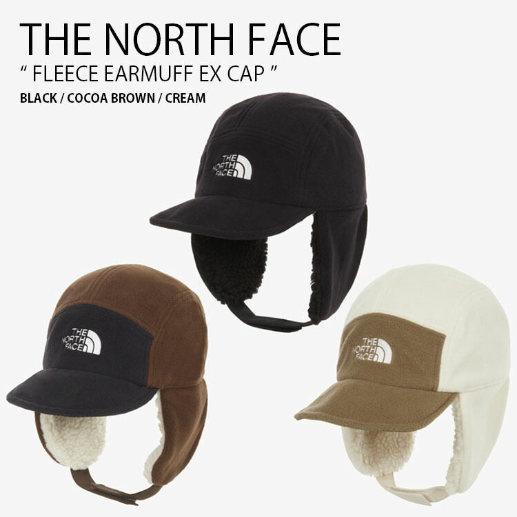 楽天市場】THE NORTH FACE ノースフェイス キャップ FLEECE EARMUFF EX