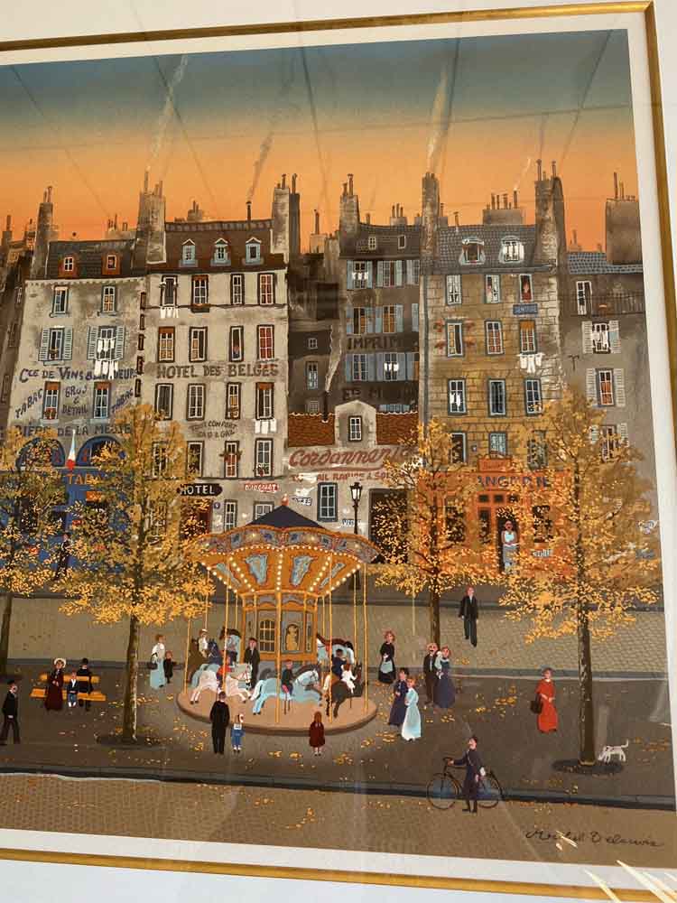 楽天市場】版画 ミッシェル・ドラクロワ Le mange ドラクロア