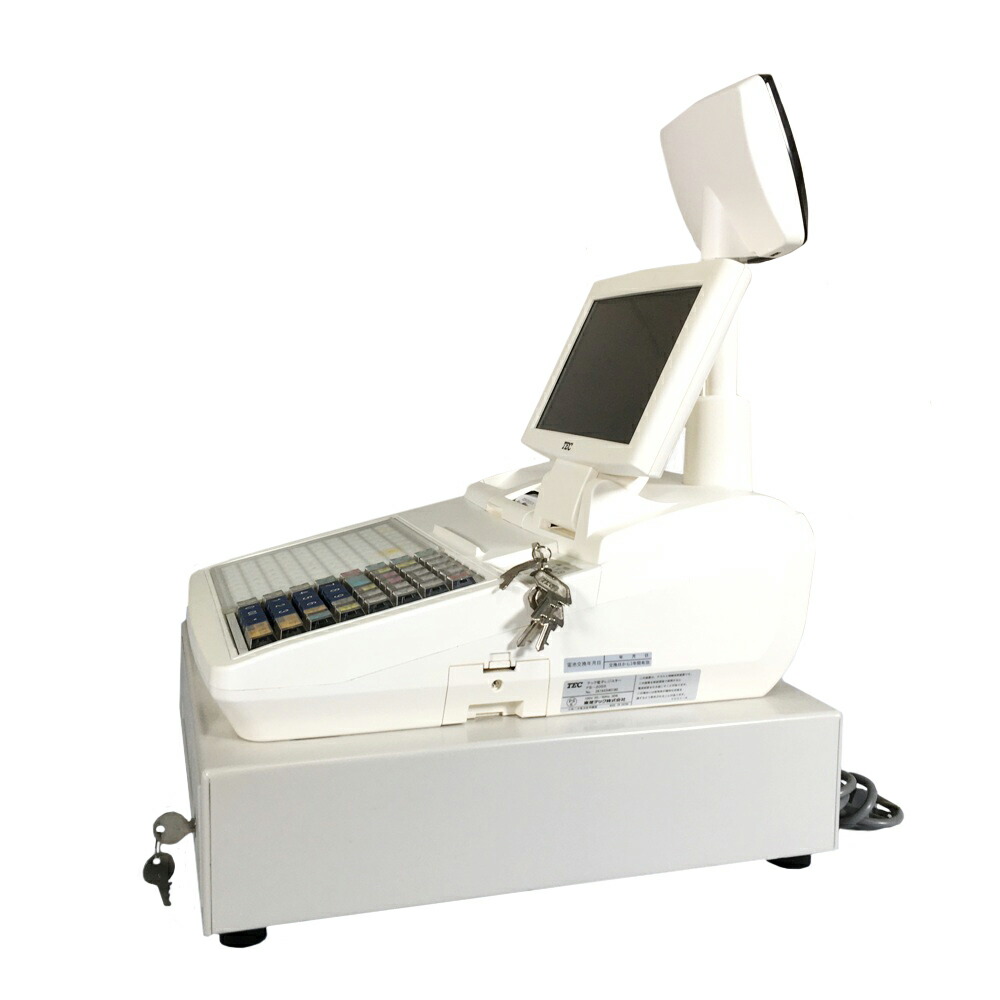 楽天市場】東芝テック FS-2055-V2-R ホワイト POSレジスター【送料無料