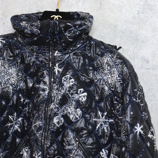 楽天市場】【広尾店】シャネル CHANEL フード付き ダウンジャケット