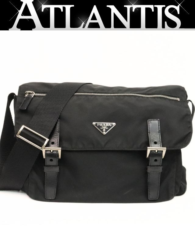 楽天市場】【広尾店】 プラダ PRADA 三角ロゴ メッセンジャー