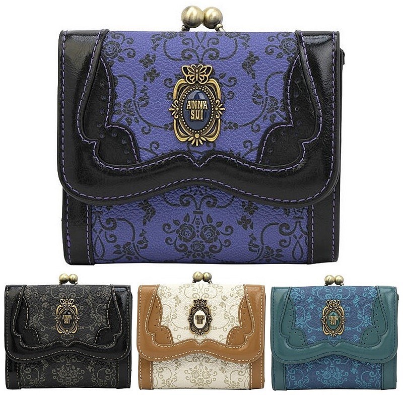 楽天市場】ANNA SUI アナスイ 財布 リーブル 口金二つ折り財布