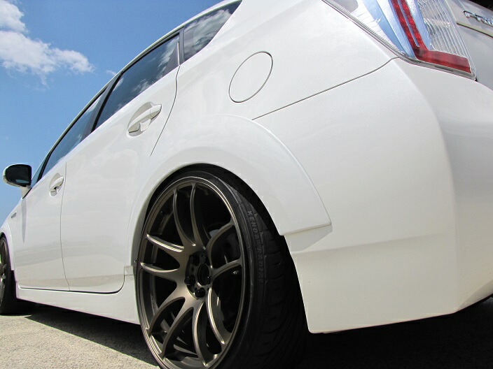 楽天市場】プリウス30系 ローダウンルック オーバーフェンダー タイプ1