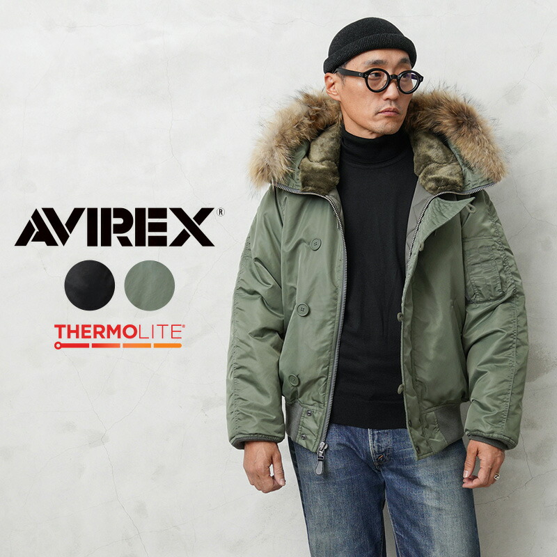 楽天市場】AVIREX アビレックス 7835952033 THERMOLITE N-2B フライト