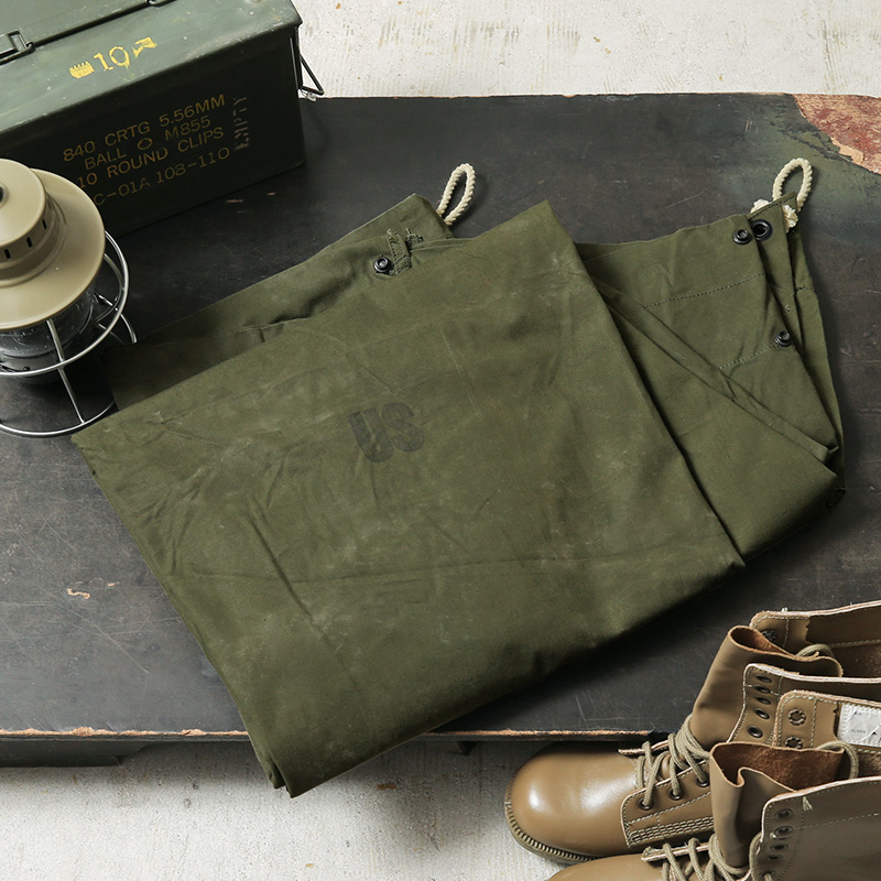 楽天市場】☆実物 USED 米軍 テントシェルター ハーフ （パップテント